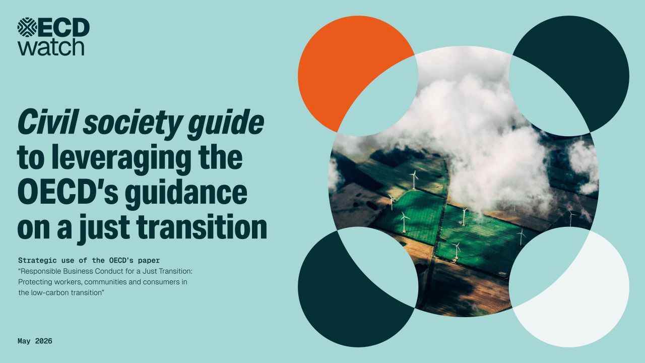 Civil society guide to leveraging the OECD’s guidance on a just transition